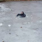 Výcvik na zamrzlé hladině